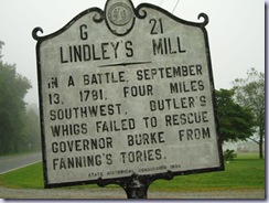 Littrell Family News:: Colonel John Luttrell: Battle Of Lindley's Mill